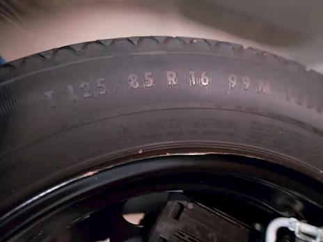 Kit ruotino di scorta misura 125/85 R16