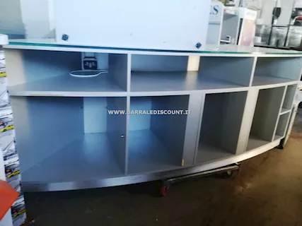 Banco Curvo con Vetro 38594