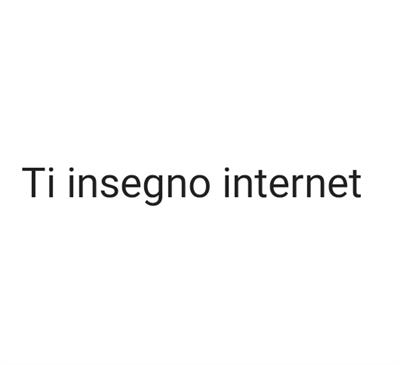Ti insegno ad usare internet