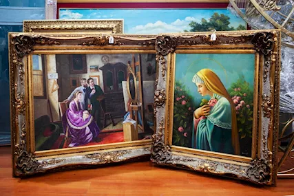 Quadri con Temi Classici e Cornici Eleganti - 24281