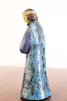 Antica scultura Re Magio Caltagirone – Sicilia epoca fine 80 - Foto 6