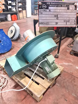 Aspiratore centrifugo per fumi usato, marca VEB, mod. KMER - Foto 2