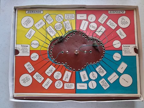 Gioco da tavolo vintage educativo ed elettrico - Anteprima 2