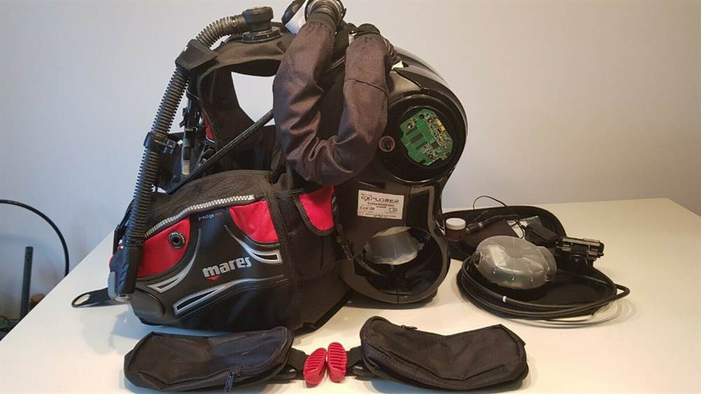 Immersioni Tec Rebreather SCR, taglia l