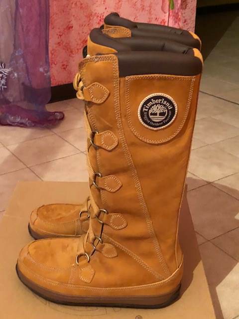 Foto 2Stivali Nuovi Timberland, colore beige