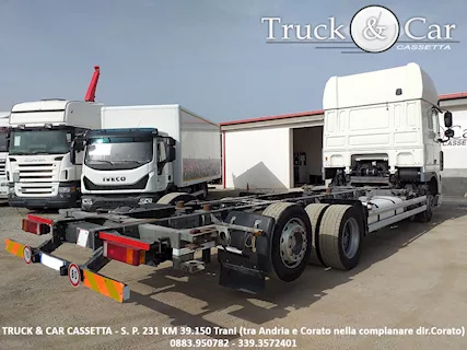 RIF.749 DAF XF 105.460 - SCARRABILE - 3 ASSI - 2011 - EURO 5 Telaio - Foto 6