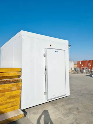 Cella frigo o freezer sp. 10cm con pannelli usati