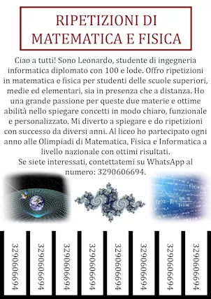 Ripetizioni di MATEMATICA e FISICA