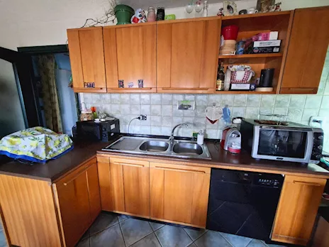 Cucina Componibile in Legno usata Buono Stato
