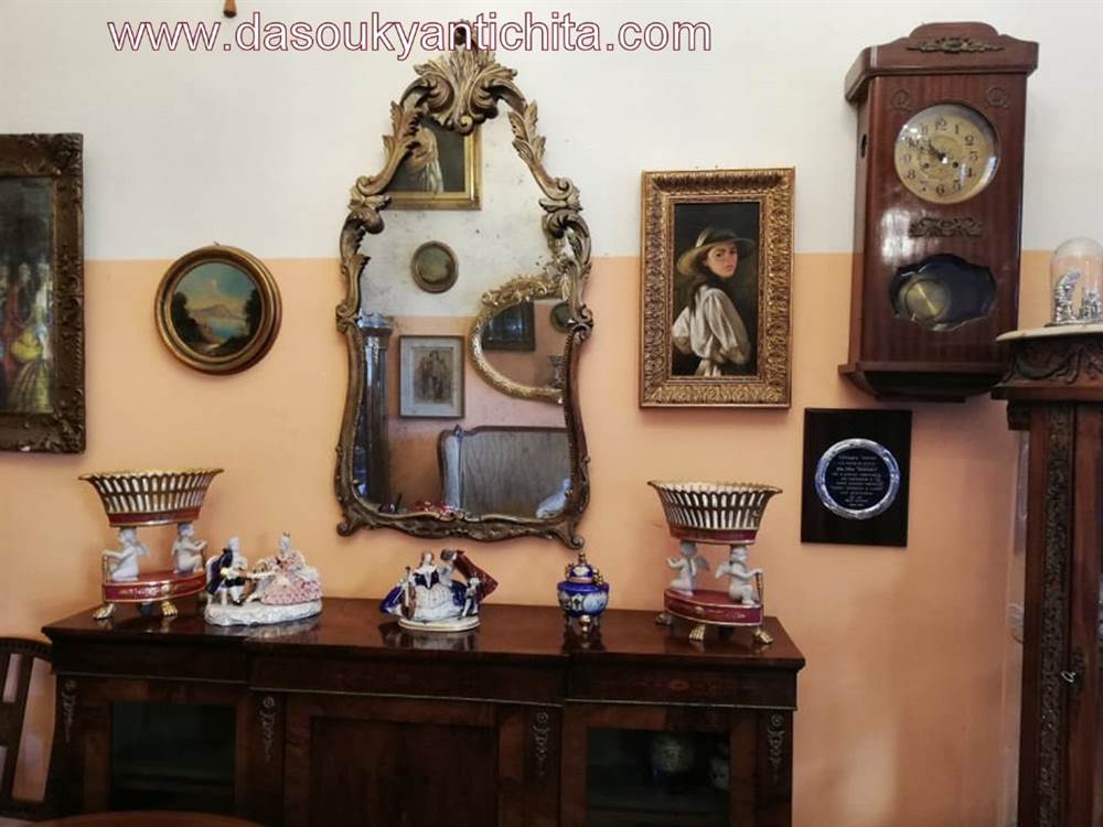 Antico specchio stile Barocco anni 50, in buone condizioni - Foto 8
