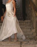 Abito da sposa in seta