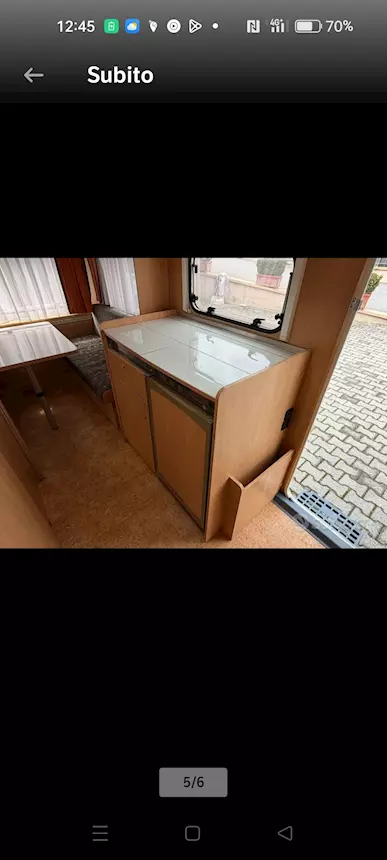 Roulotte Bürstner Marca Burstner, in ottime condizioni - Foto 4