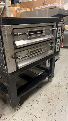 Forno pizza elettrico 6 + 6 usato revisionato