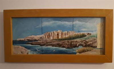 Quadro Polignano a Mare olio su tela
