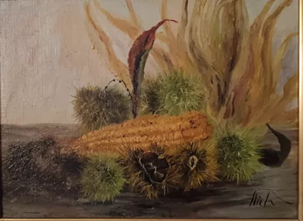 Quadro dipinto olio su tela (Nicla Calcarami)