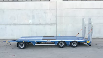 Rimorchio Carrellone DA COSTRUIRE FGM 3 assi pneumatico a pi, in legno - Foto 2