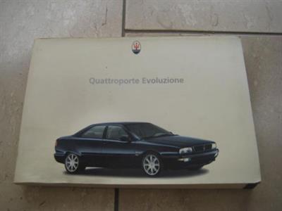 Libretto uso e manutenzione Maserati Quattroporte