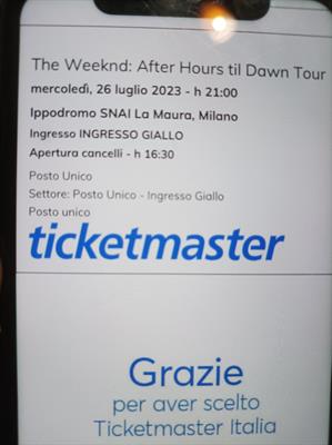 Biglietto The Weeknd After Hours til Dawn Tour