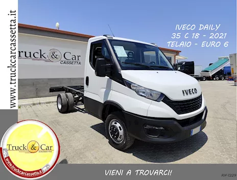 Iveco Daily 35 C 18 - 2021 - telaio - Euro 6