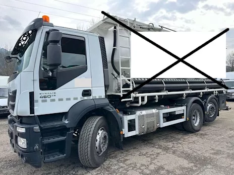Iveco Stralis 460 telaio 6X2 passo 4.200 mm.