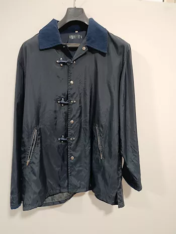 Giacca a vento blu da donna L