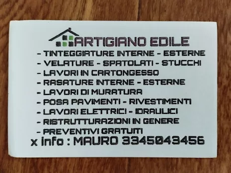 Artigiano edile