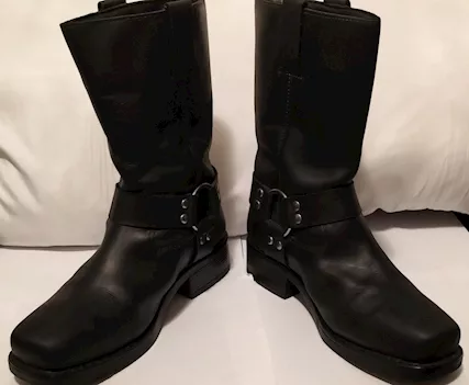 Bellissimi Stivali in pelle biker termici n.41 in vendita - Anteprima 1