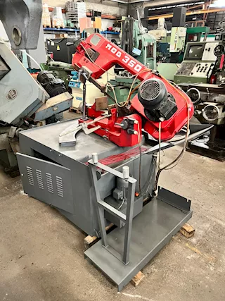 Segatrice a nastro semiautomatica Bianco Mod 350, in buone condizioni - Foto 2