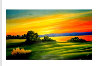 TRAMONTO SUL LAGO ARVO