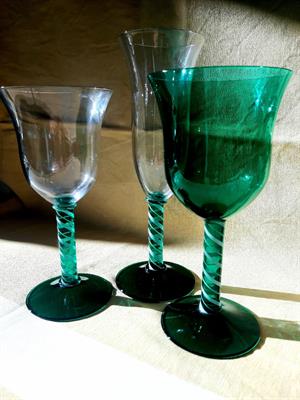 Servizio di bicchieri di murano