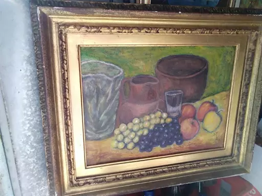 Vecchio dipinto metà novecento