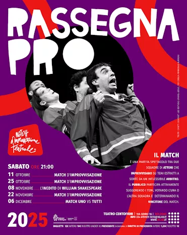Match di improvvisazione teatrale Rassegna Pro