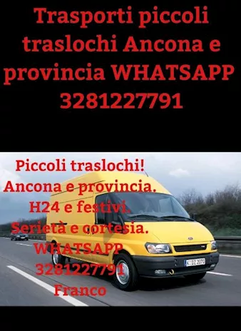 Traslochi lampo piccoli in Ancona