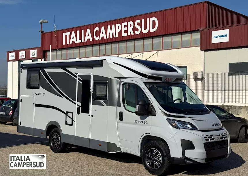 Camper Arca America Compact 699 LG Nuovo Semintegrale 2025