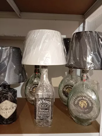Lampade bottiglie artigianali vasto assortimento