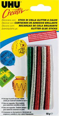 UHU stick colla glitter a caldo
