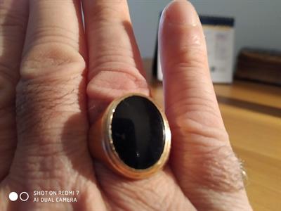 Anello in oro da uomo