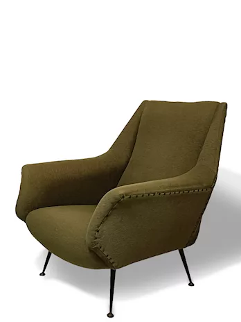 Poltrona vintage anni '60 di Gigi Radice