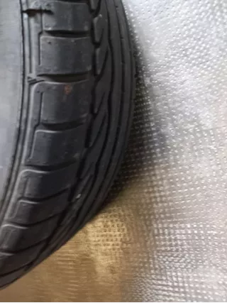 4 gomme estive Dunlup per Fiat 500 - Foto 2