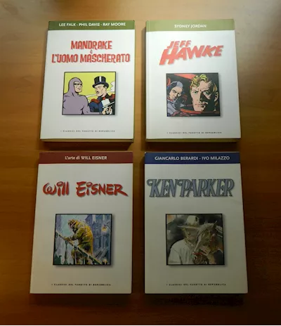 I Classici del Fumetto di Repubblica, 4 numeri