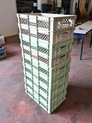 Cassette in plastica usate, marca Pavoni, mod. D - Foto 3