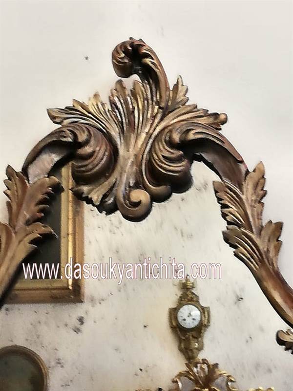 Antico specchio stile Barocco anni 50, in buone condizioni - Foto 3