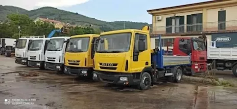 Iveco Eurocargo gru e ribaltabile varie disponibilità