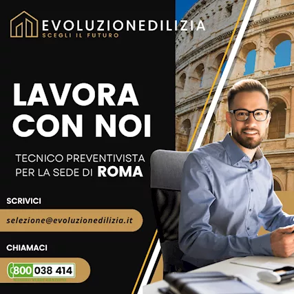 Tecnico Preventivista per la sede di Roma