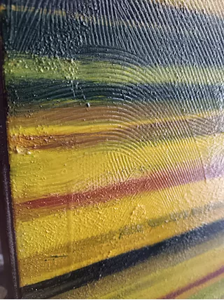 CASSETTIERA ARTISTICA DIPINTA A MANO - Foto 3