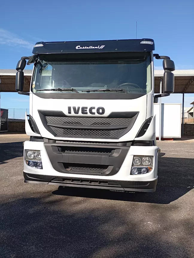 Iveco Stralis 190 S360 Cassone Scarrabile Anno 2013 Euro 5, marca MEC