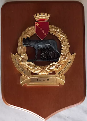 Crest Araldico dei VV.UU. di Roma