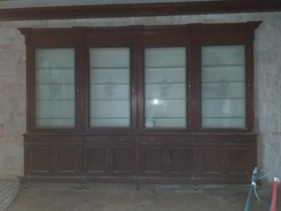 Vetrina di inizio '900 in rovere