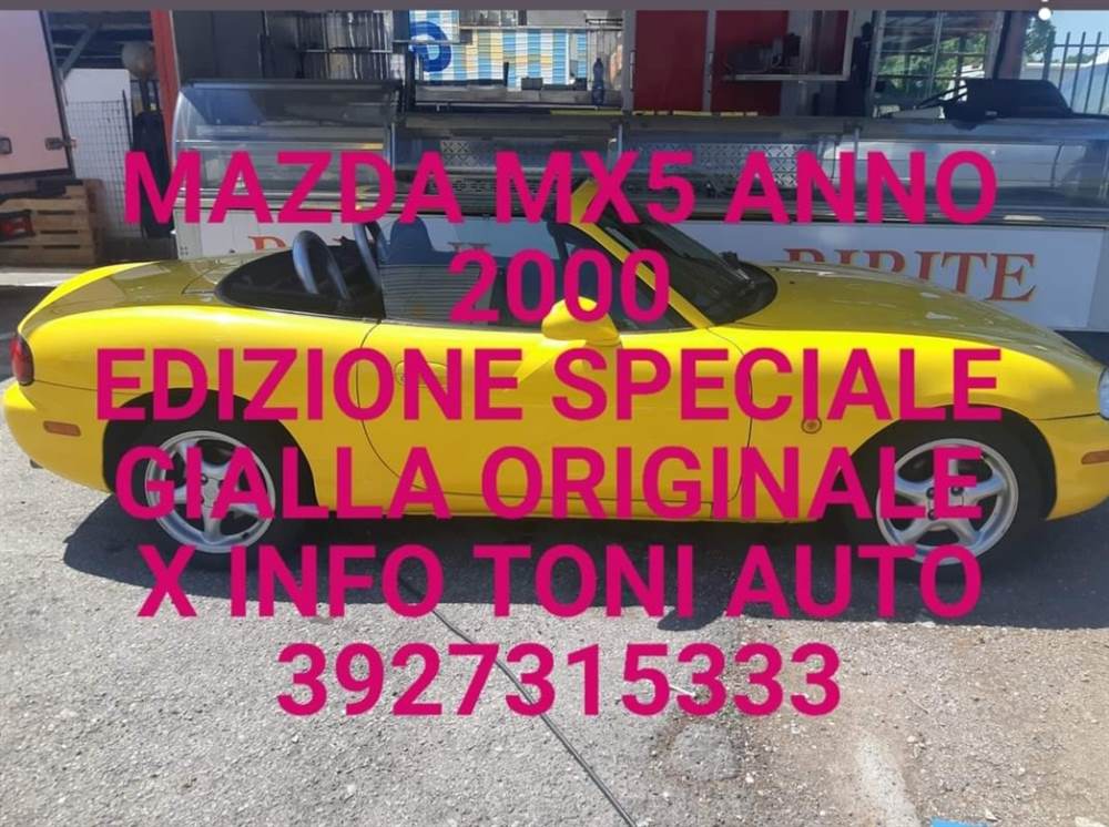 Masda MX5 NB Edizione Speciale Gialla