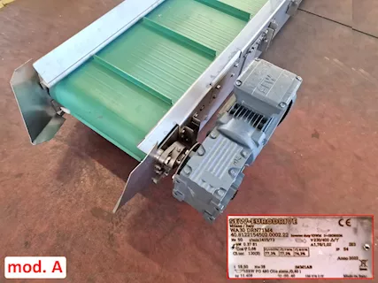 Nastri di trasporto alimenti e materie prime usati, mod. B - Foto 4